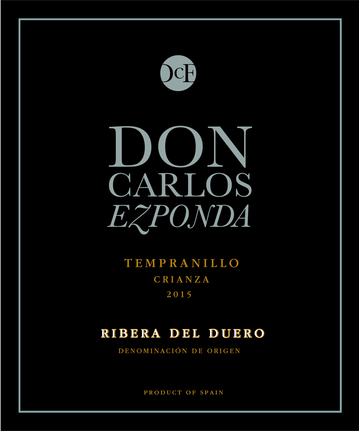 DON CARLOS RIBERA CRIANZA